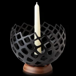 Geometric Projection Candle Holder