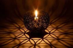 Geometric Projection Candle Holder