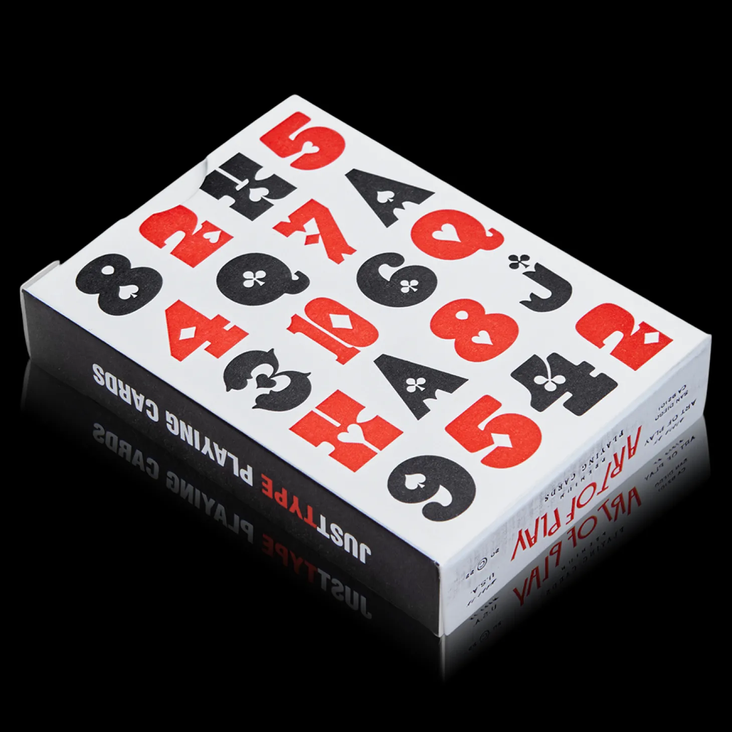 Just Type Playing Cards