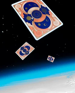 Lady Moon Playing Cards