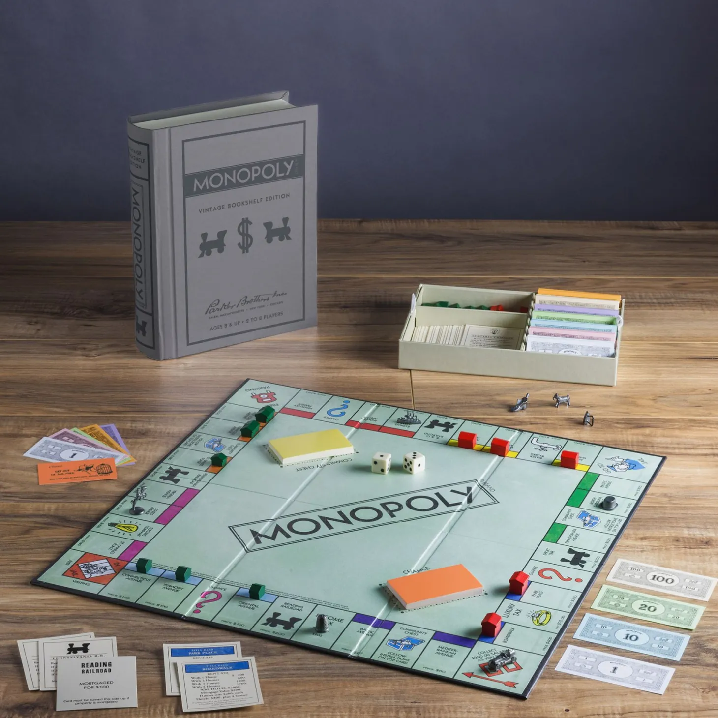 Monopoly Vintage Bookshelf Edition
