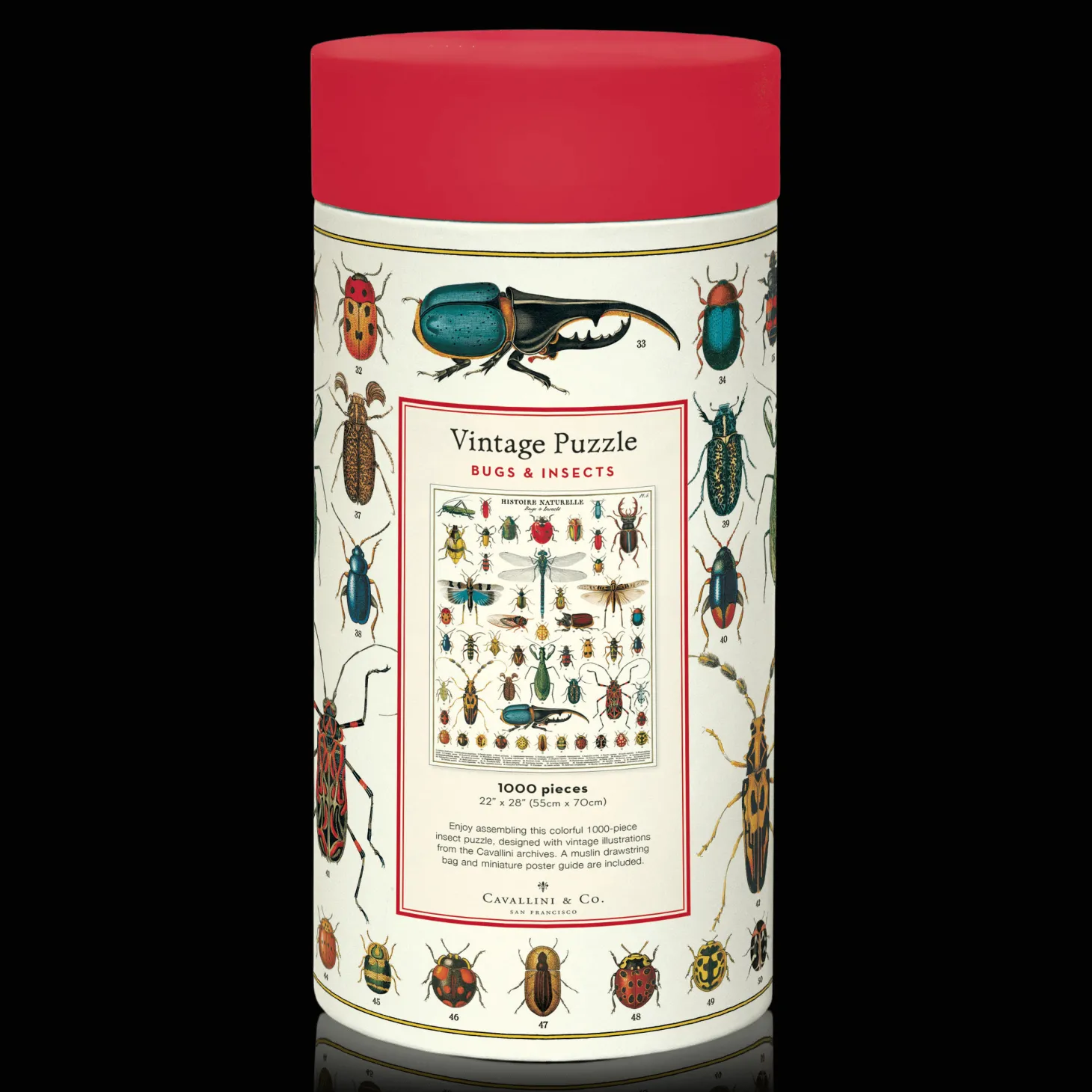 Vintage Bugs & Insects Puzzle